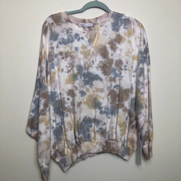 Young Fabulous & Broke Tie-Dye Crewneck NWT - Picture 1 of 4